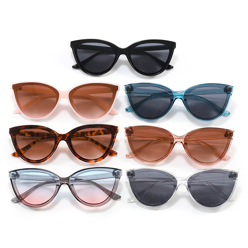 Damen Cat-Eye Sonnenbrille mit hochwertigem Rahmen Brehn