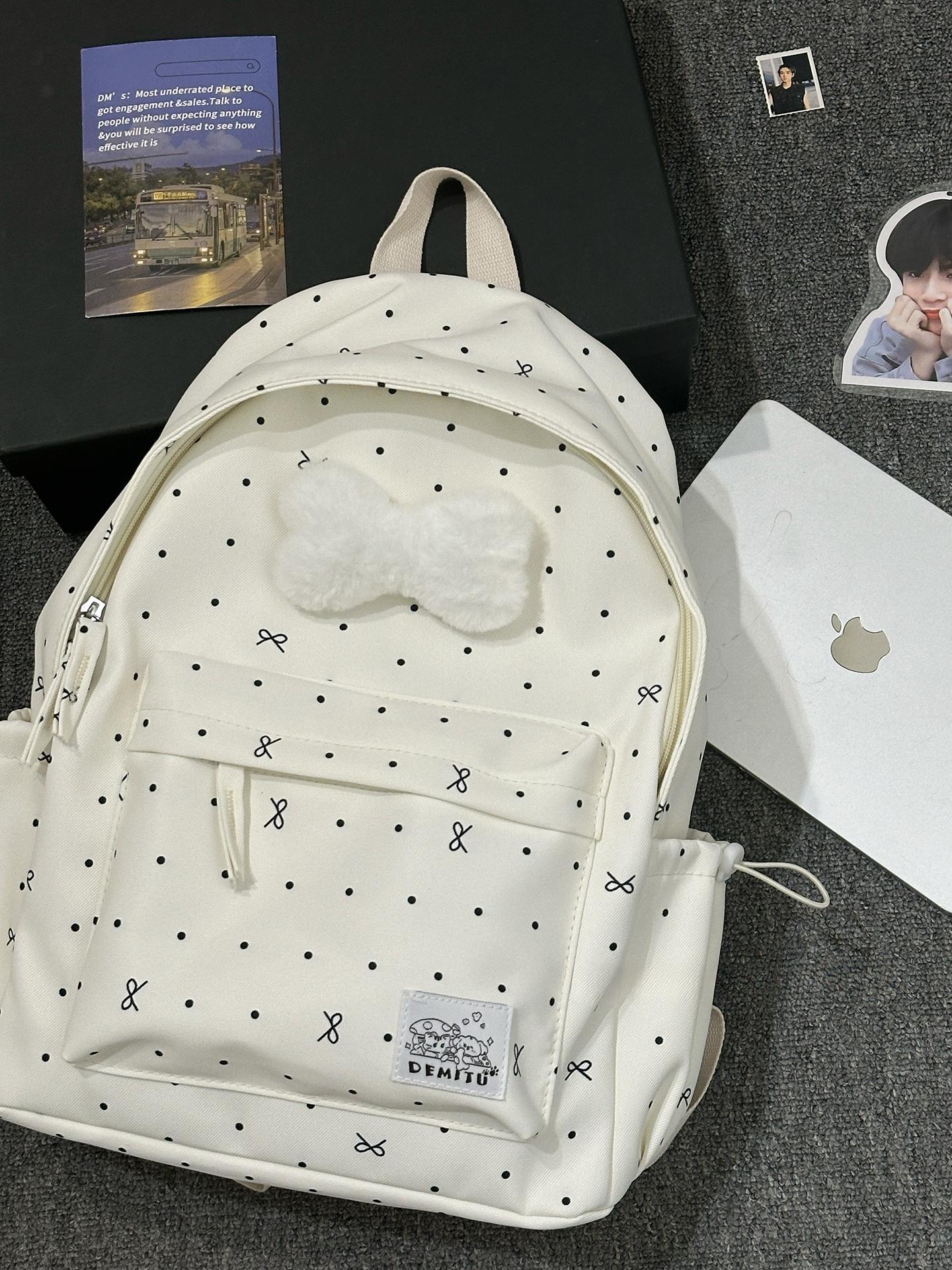 Verspielt Polka Dot Rucksack Brehn