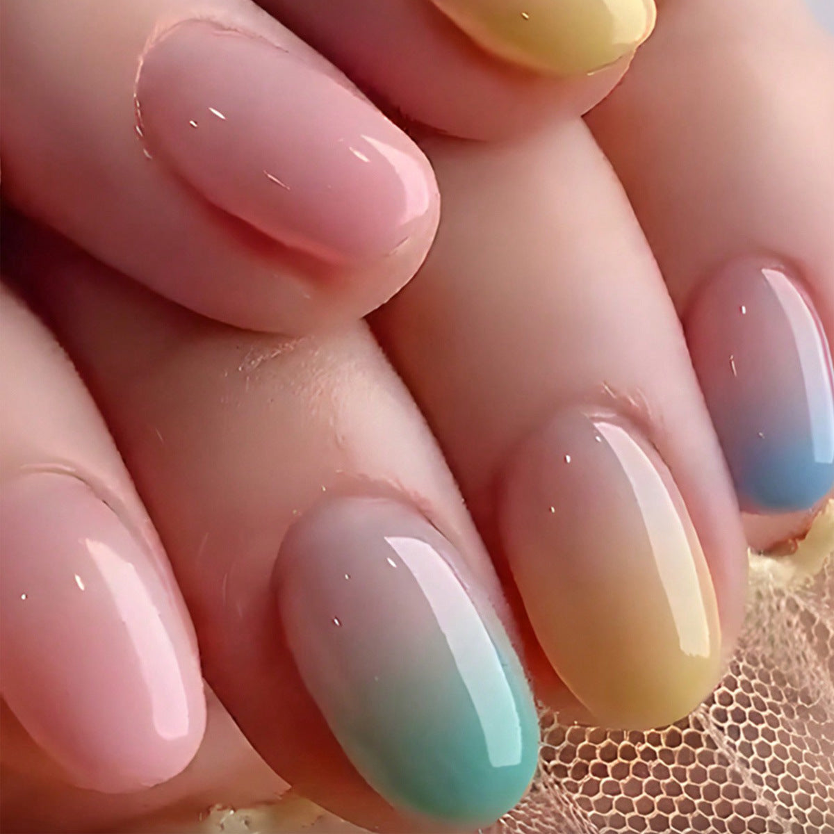 Gradient Ombre Nagel Set Brehn