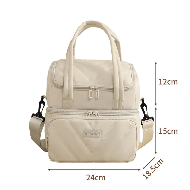 Isolierte Lebensmittellagerung Lunchbag Brehn