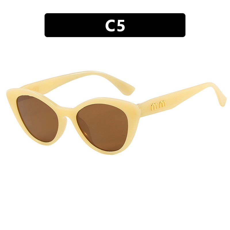 Damen extravagante Cat-Eye Sonnenbrille mit schützendem UV-Filter Brehn