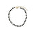Schwarzes Perlenarmband Brehn
