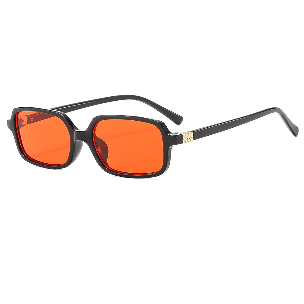 Damen modische Sonnenbrille mit elegantem Kunststoffrahmen und ausgefallenem Design Brehn
