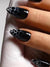 Stiletto-Nagelkunst mit abstrakten Mustern Brehn