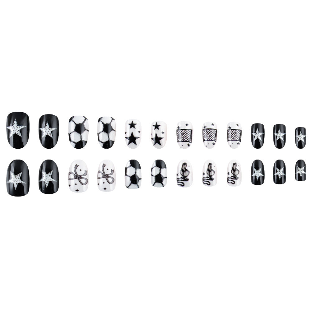Sportliche Animierte Nagelkunst Brehn