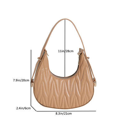 Gepolsterte Mini-Handtasche