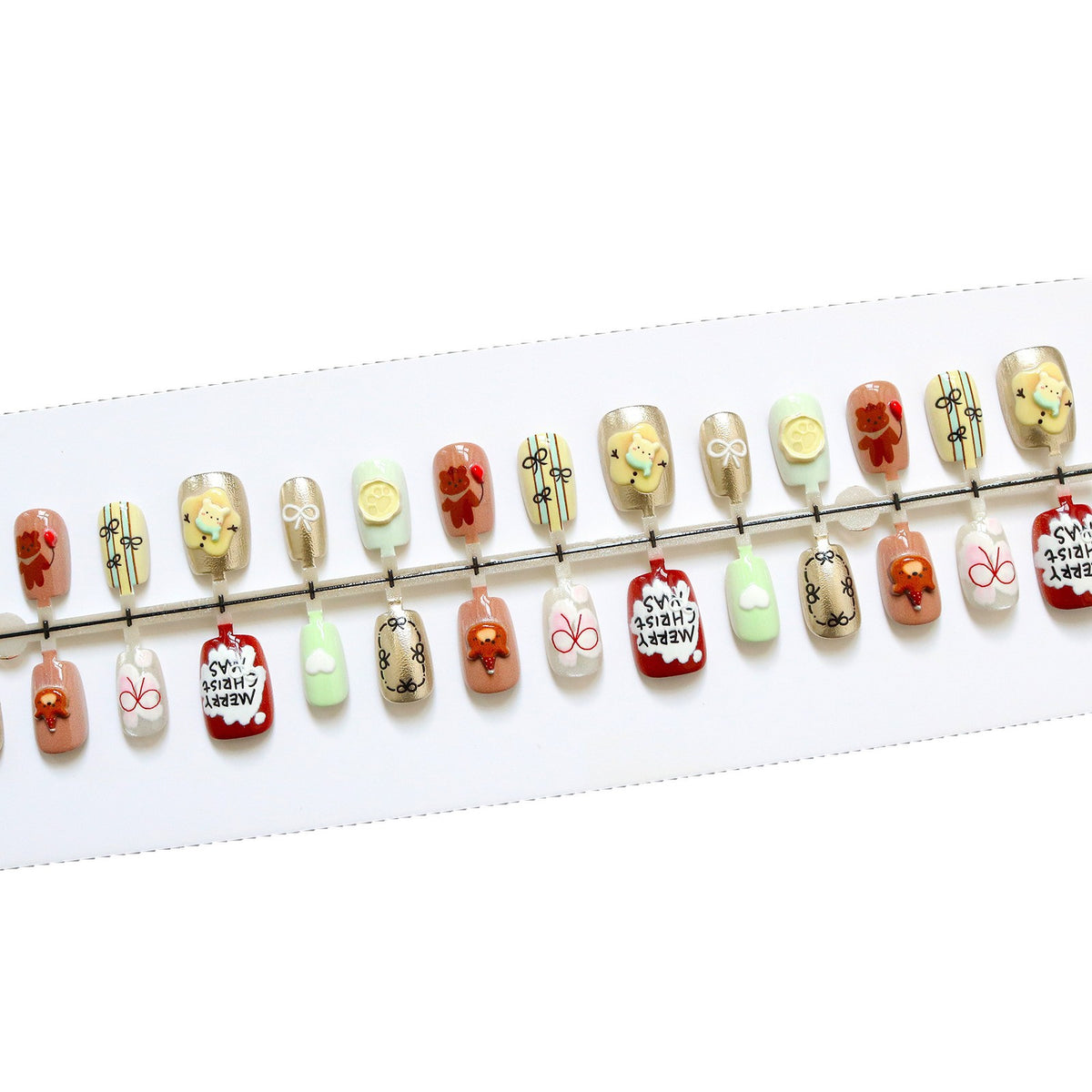 Festliches Themen-Nagelkunst-Set