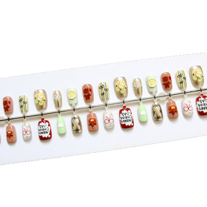 Festliches Themen-Nagelkunst-Set