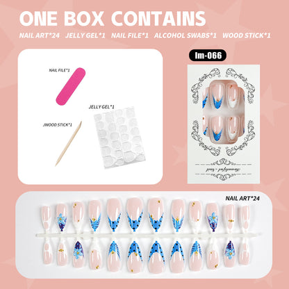 Künstlerisches Press-On Nail Enhancement Kit