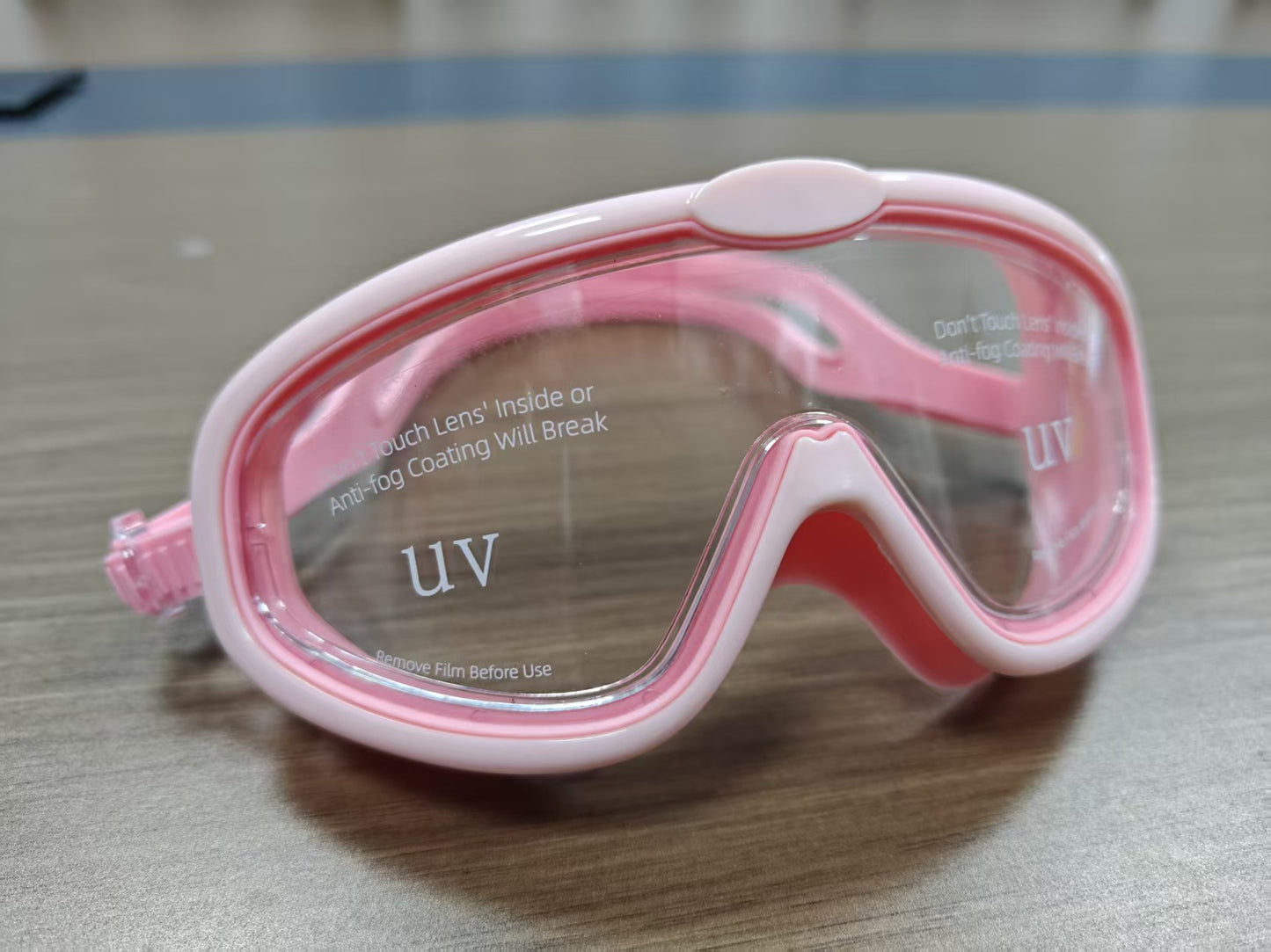 Schwimmmaske mit Breitem Sichtfeld und Uv-Schutz Brehn