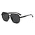 Damen trendige oversized Sonnenbrille im modernen Design Brehn