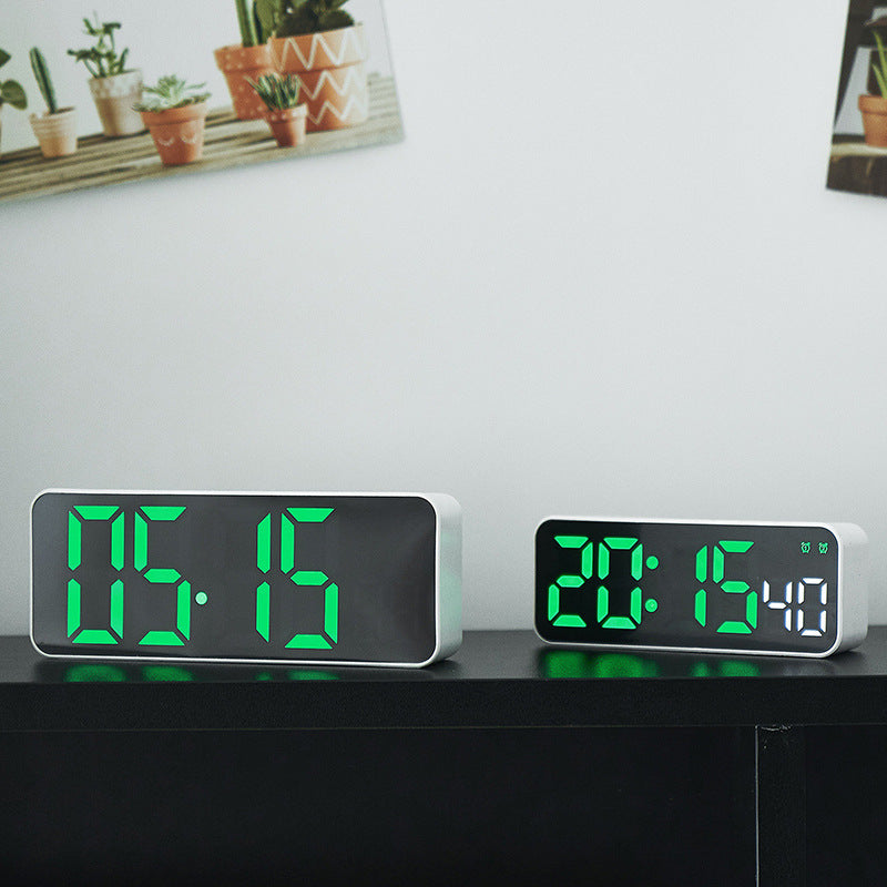 Digitaler Wecker mit Großer Led-Anzeige und Dualer Alarmfunktion Brehn