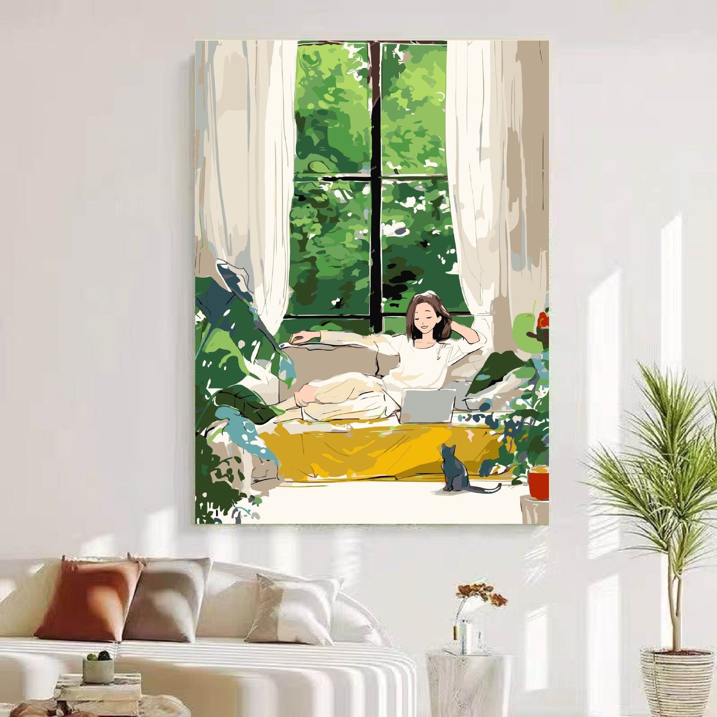 Cozy Lifestyle Leinwandkunst Brehn