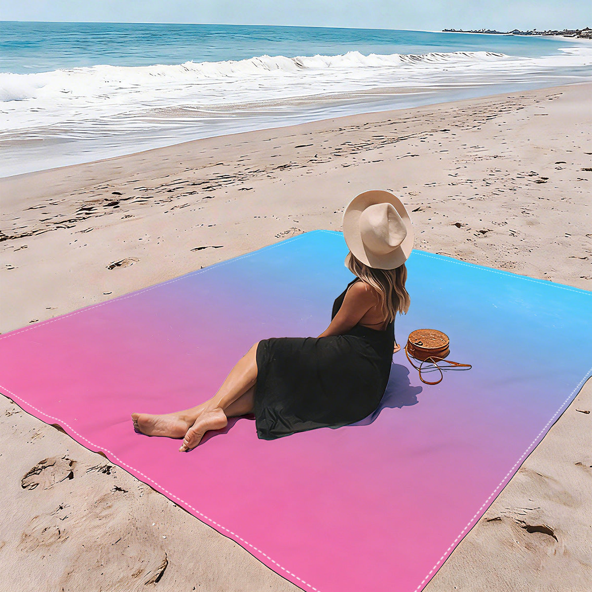 Mandala Design Strandmatte Brehn