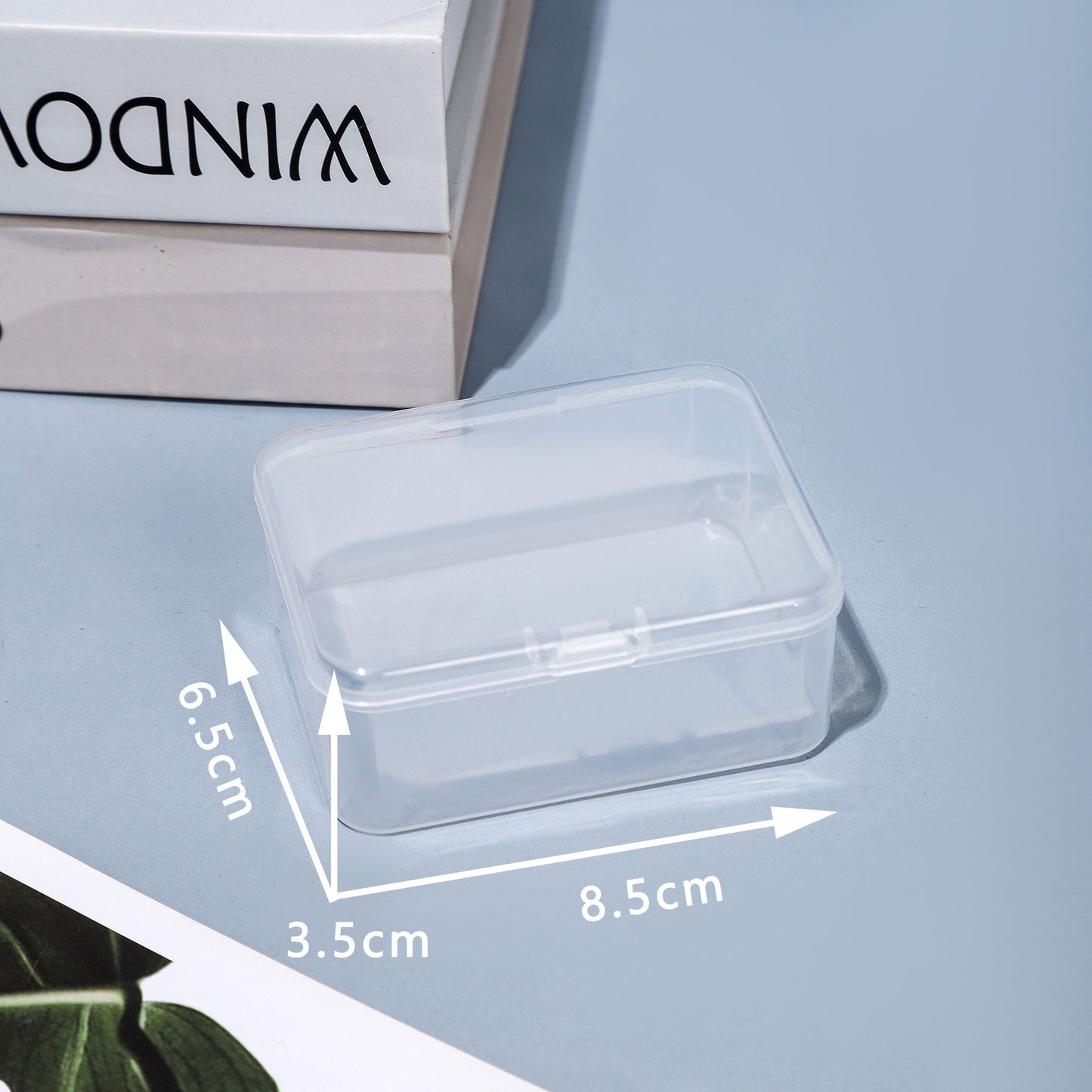 Vielseitiger transparenter Aufbewahrung container Brehn