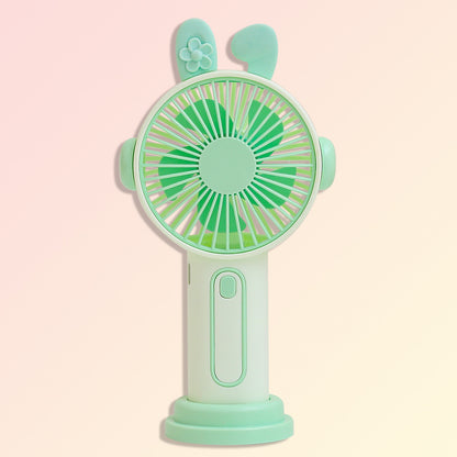 Damen Tragbarer Mini-Ventilator mit bunten Ohren Brehn