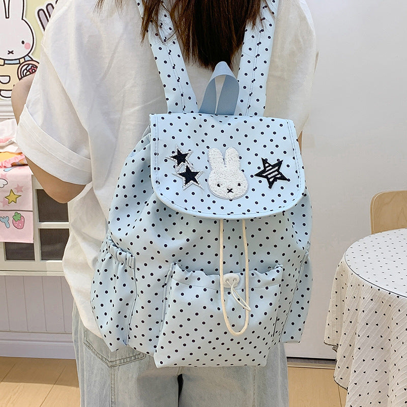 Verspielter Rabbit Verziertes Rucksack Brehn