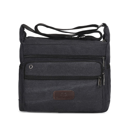 Vielseitige Canvas Messenger Bag