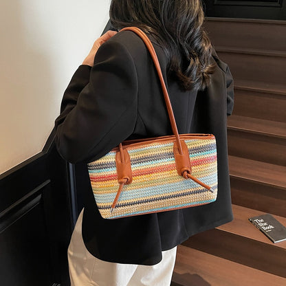 Stilvolle Gewebte Handtasche