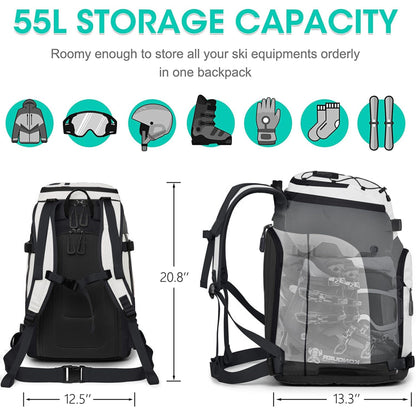 Vielseitiger Outdoor-Abenteuer-Rucksack Brehn