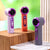 Frauen tragbarer Mini Ventilator mit intelligentem LED-Display Brehn