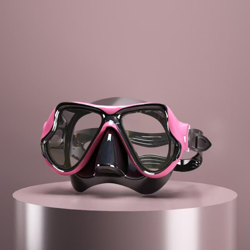 Tauchmaske mit Ergonomischem Design und Einem Flexiblen Schnorchel Brehn