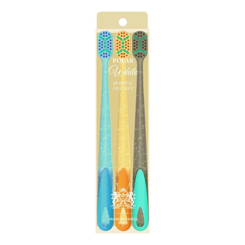 Tri-Head Oral Hygiene Zahnbürsten-Set Brehn