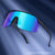 Damen Sportliche Sonnenbrille mit breitem Rahmen und integriertem UV-Schutz Brehn
