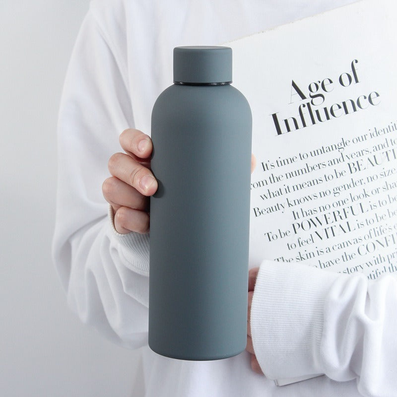 Damen hochwertige isolierte Wasserflasche mit rutschfester Oberfläche Brehn
