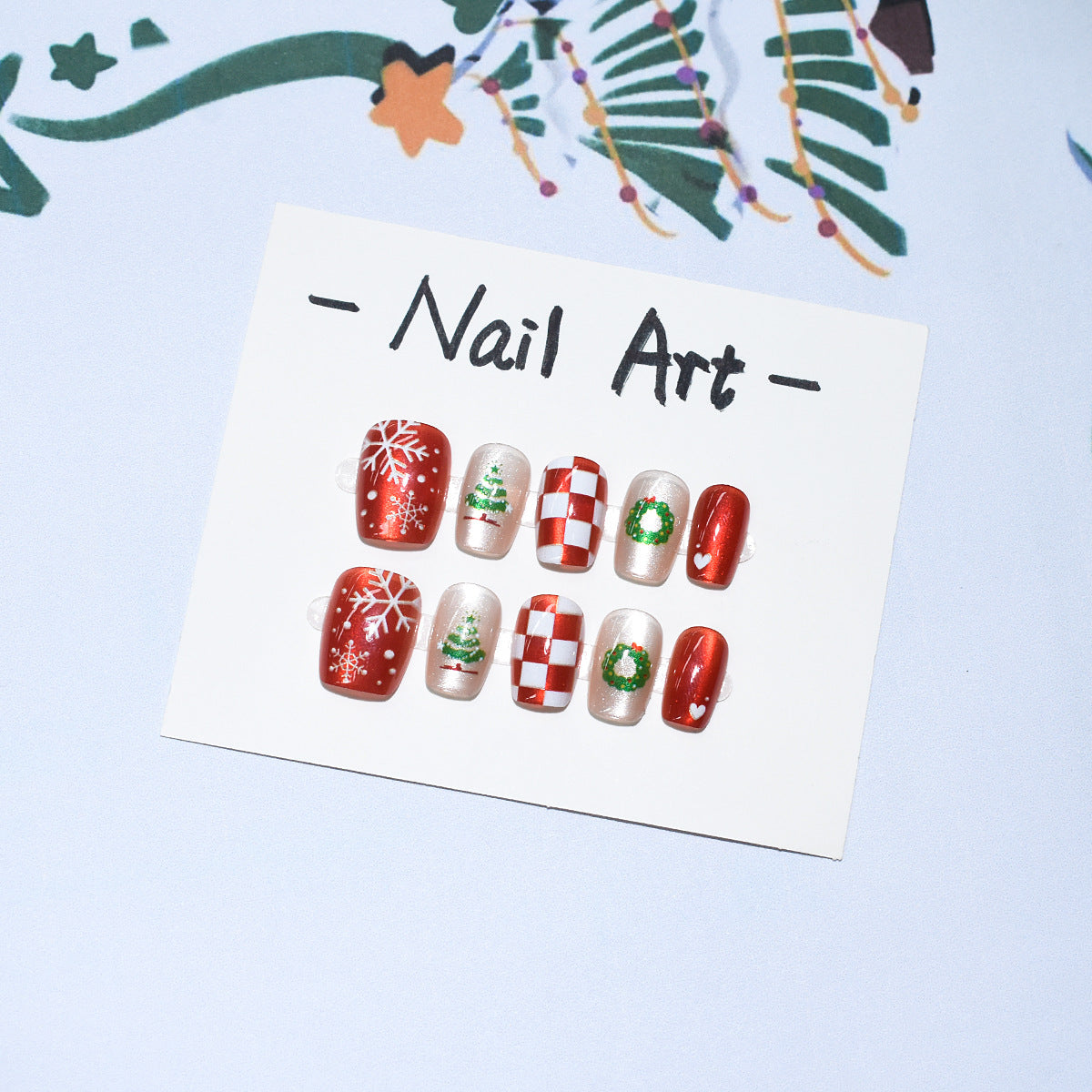 Urlaubs-Themen Press-On Nagelkunstset Brehn
