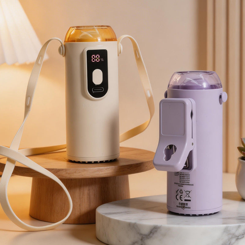 Damen Tragbarer Mini Hydration Ventilator mit Wassernebel Brehn