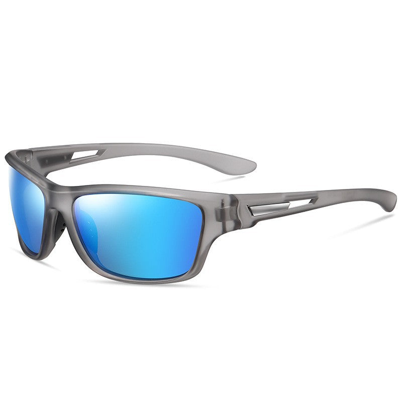 Herren Sportsonnenbrille mit kratzfesten Gläsern und ergonomischem Design Brehn