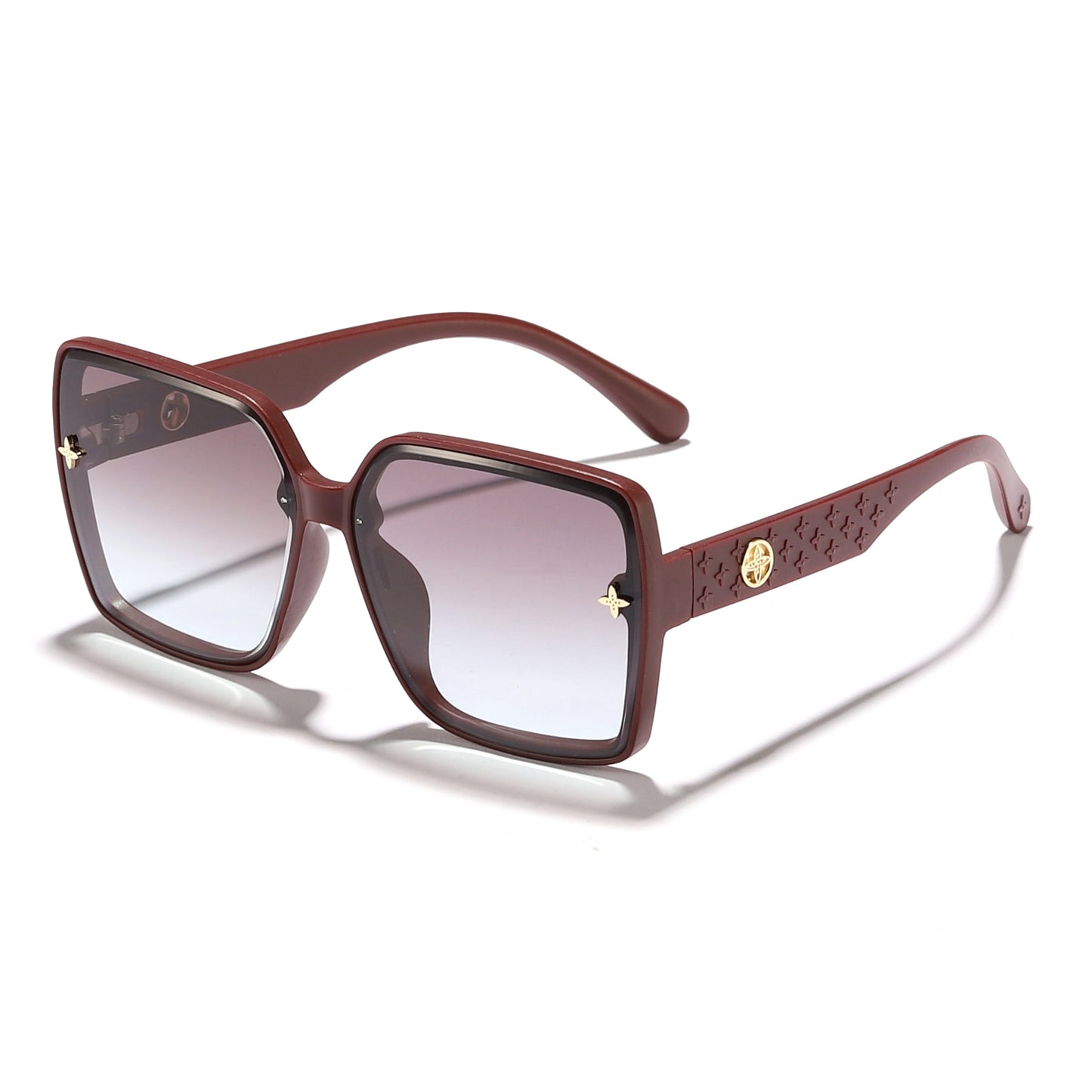 Damen oversized quadratische Sonnenbrille mit elegantem Design Brehn