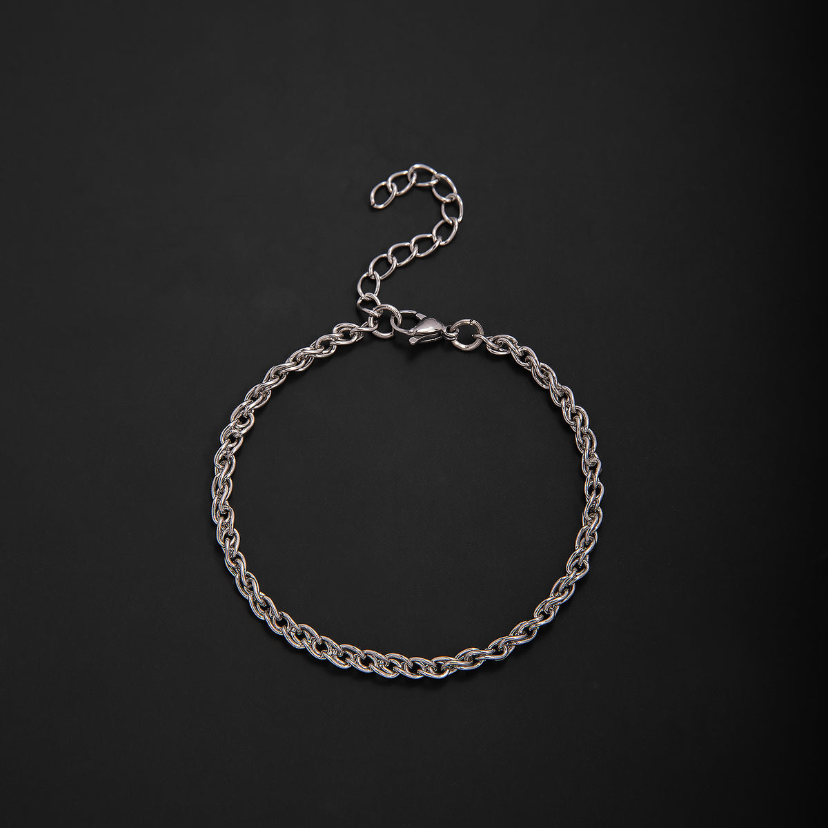 Vernetztes Metall-Gliederarmband Brehn