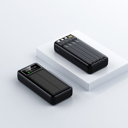 Solar Powerbank mit Digitaler Energieanzeige Brehn