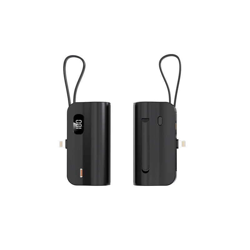 Tragbare Powerbank mit multifunktionalem Ladekonzept und digitaler Anzeige Brehn