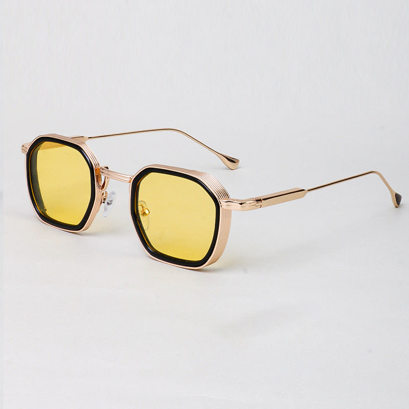 Damen stylische Sonnenbrille im modernen achteckigen Design mit hochwertigen polarisierten Gläsern Brehn