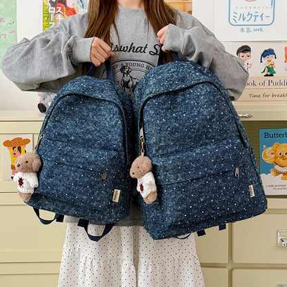 Stylische Pünktchen-Alltags-Rucksack Brehn