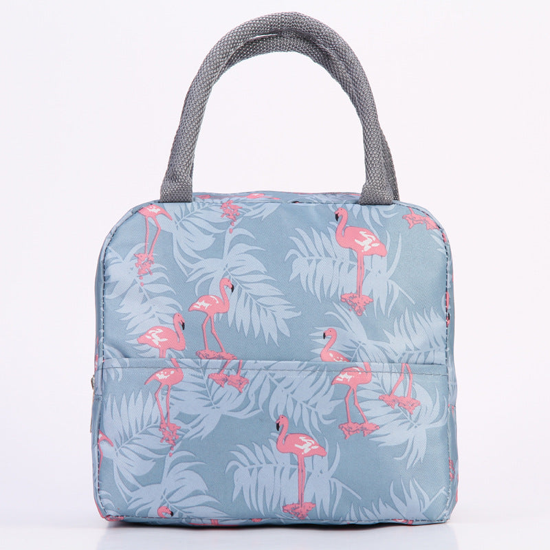 Isolierte Flamingo-Themen Lunch-Tasche Brehn