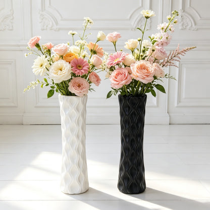 Skulpturales Wellendesign Blumentopf Brehn