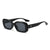 Retro Quadratische Rahmen Sonnenbrille