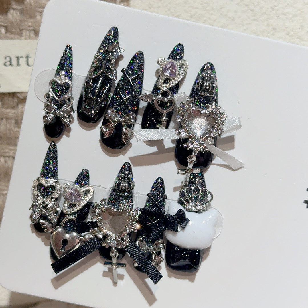 Glamouröse Nagelkunst Verlängerungen