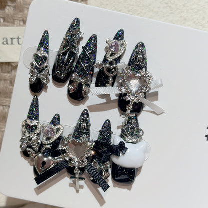 Glamouröse Nagelkunst Verlängerungen