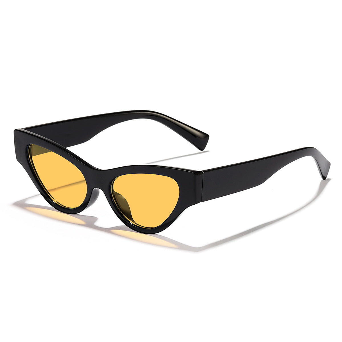 Damen Cat-Eye Sonnenbrille mit elegantem, transparentem Rahmen und UV-Schutz Brehn