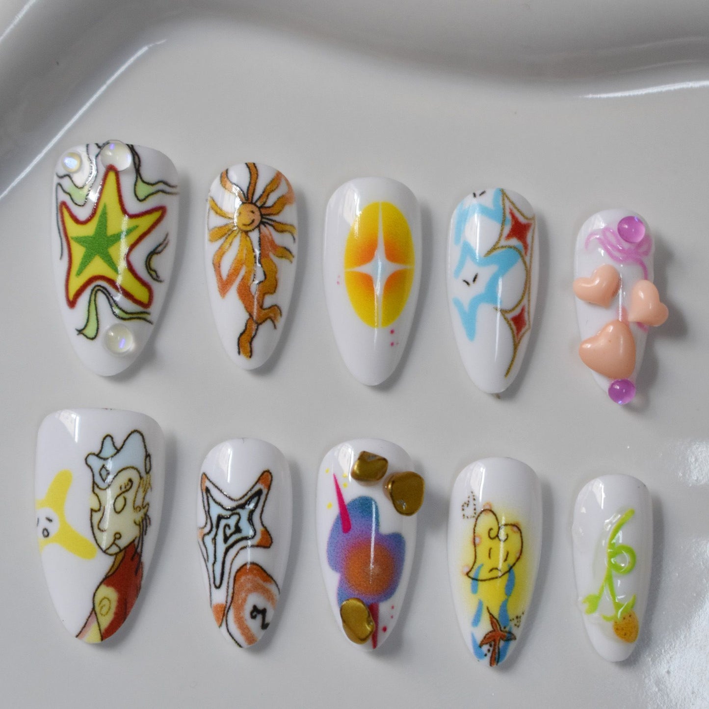 Künstlerisches Nageldesign Brehn