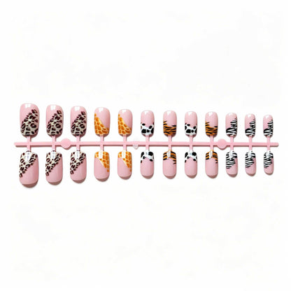 Künstlerisches Tierdruck Nagelkunst Set