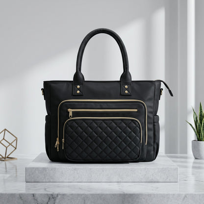 Handtasche mit Eleganter Steppoptik Brehn