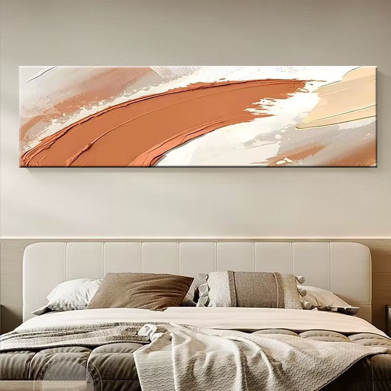 Abstraktes horizontales Leinwandkunstwerk
