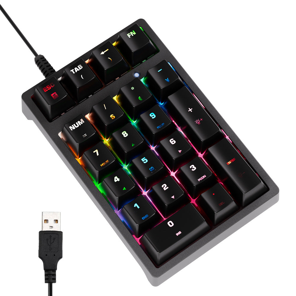 Kompakte RGB Mechanische Tastatur Brehn