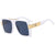 Damen oversized Sonnenbrille mit extravaganten Glitzerakzenten Brehn